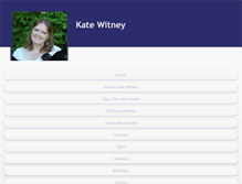 Tablet Screenshot of katewitney.co.uk